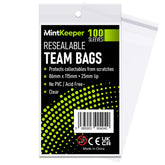 MintKeeper - Resealable Team Bags (100 pack)